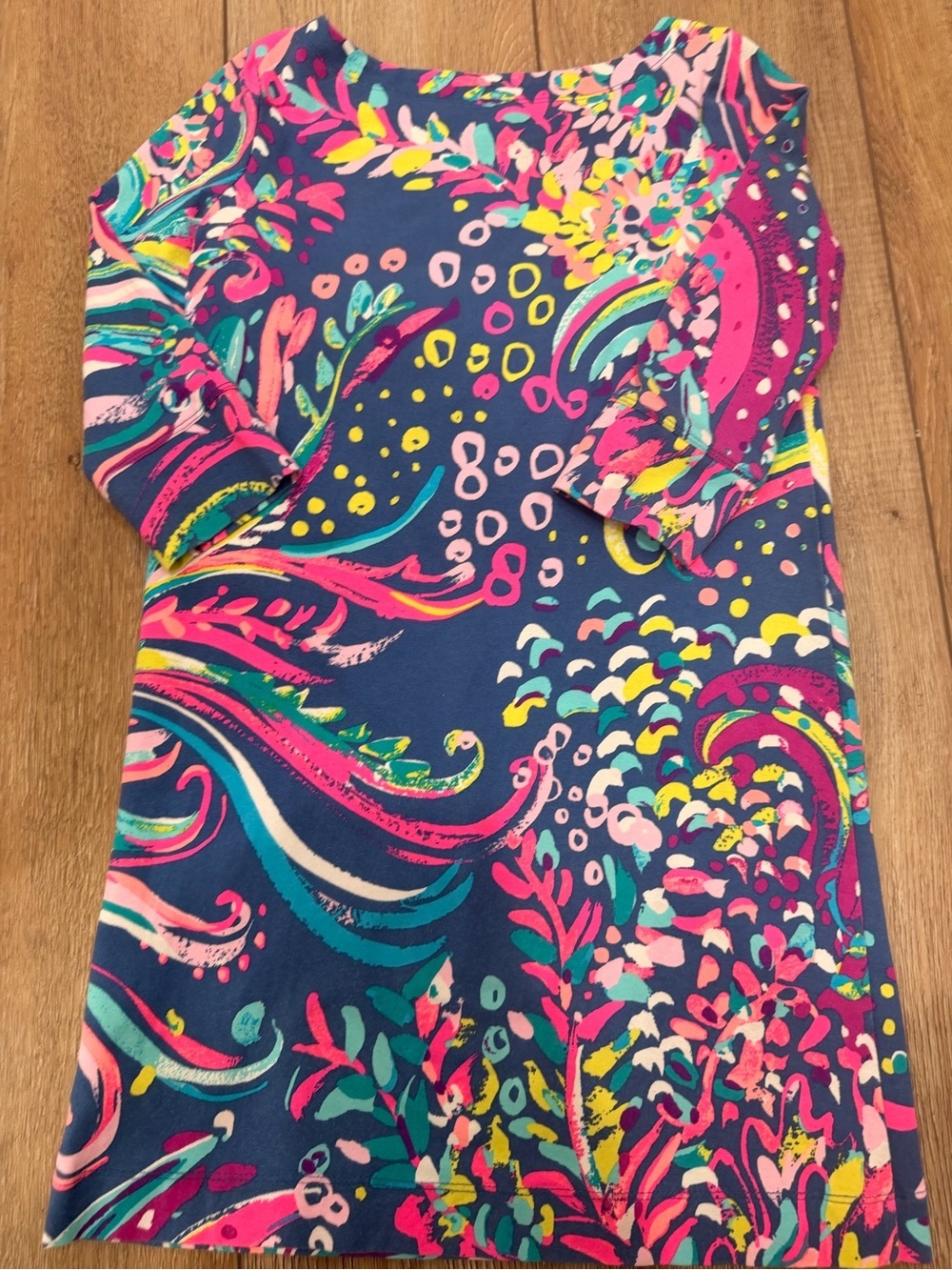 Lilly Pulitzer Girls Beach Loot Shift dress 0236 - Picture 3 of 3